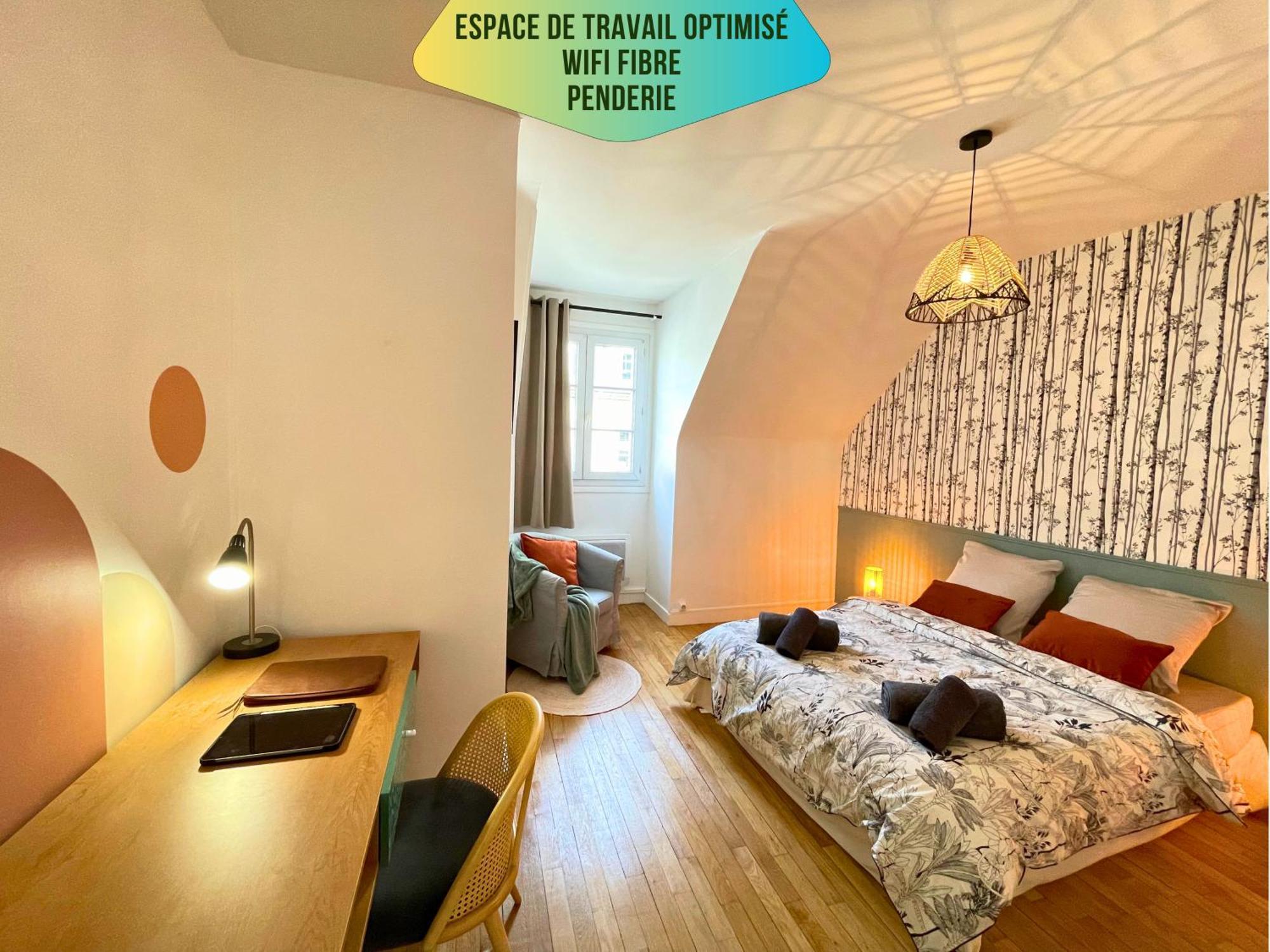 Le Corneille - Ideal Pros & Couples - Centre Historique - Chateau 5Min - Gare 10Min - Au Calme - Fibre Compiègne Dış mekan fotoğraf